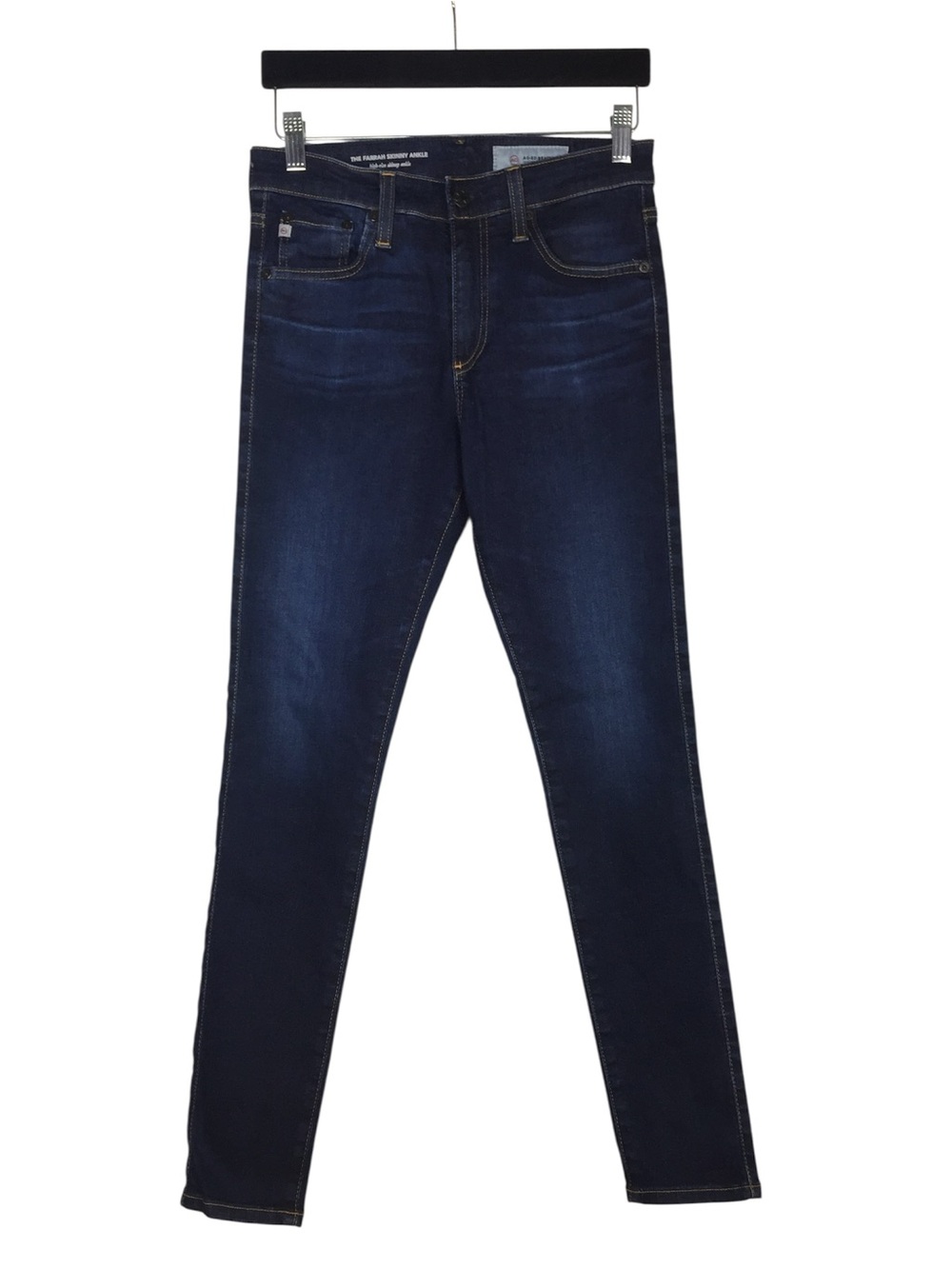 The Farrah Skinny Ankle High Rise Jeans